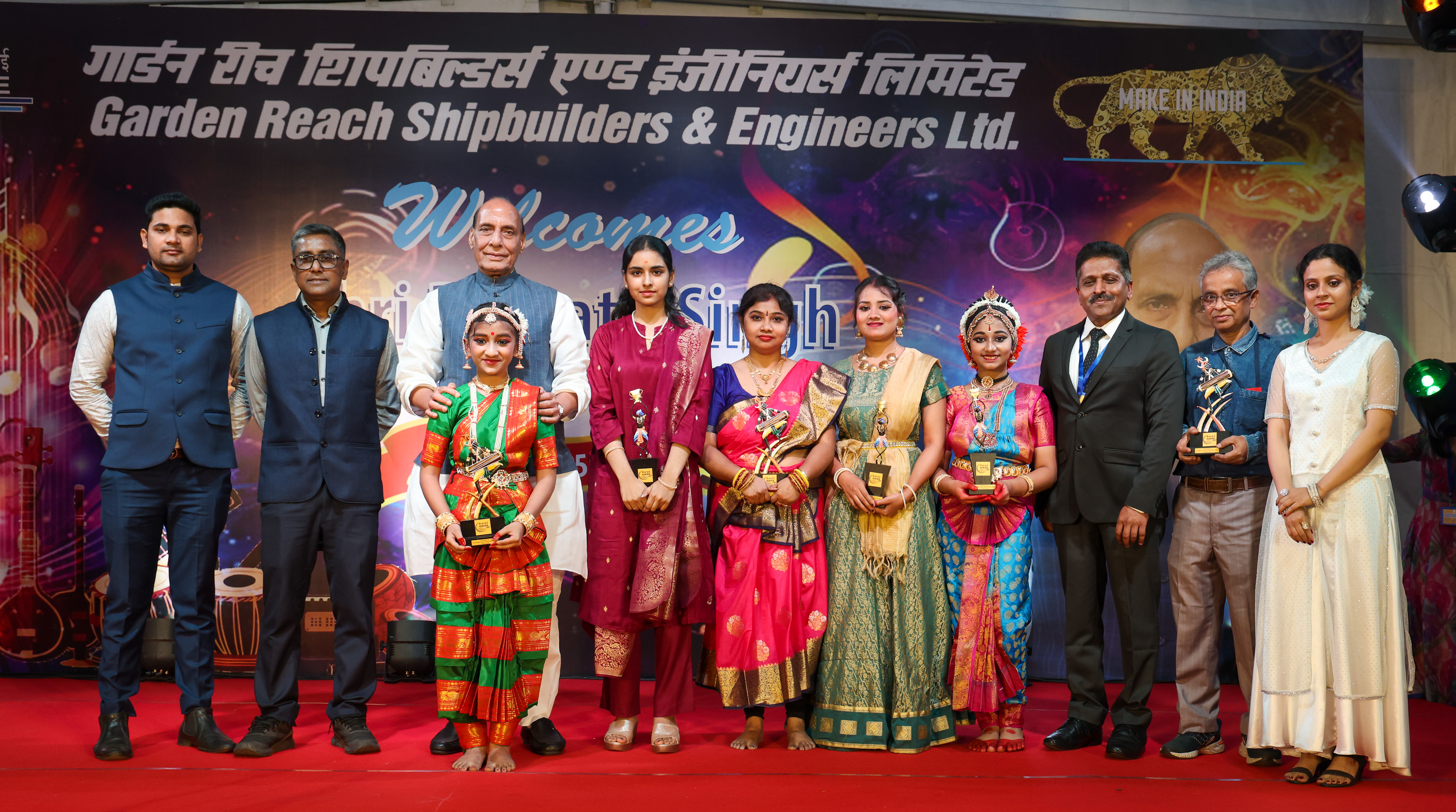 Defence Minister Exhorts GRSE to Build Niche Platforms